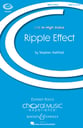 Ripple Effect SSAA choral sheet music cover